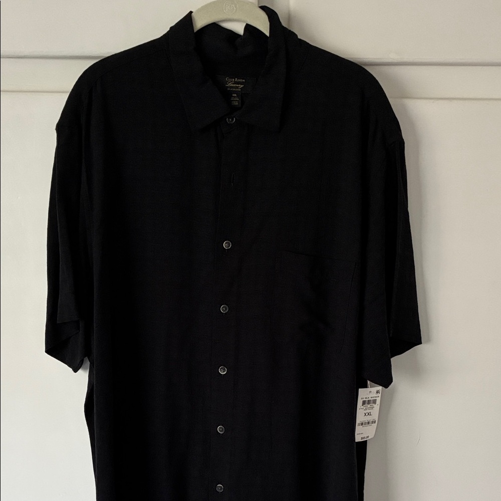Geoffrey Beene Dark Casual Button Down Shirt